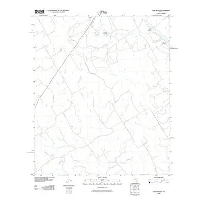 2010 Map of Camp Branch, 2010 Print
