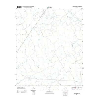 2013 Map of Camp Branch, 2013 Print