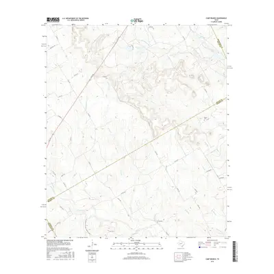 2016 Map of Camp Branch, 2016 Print