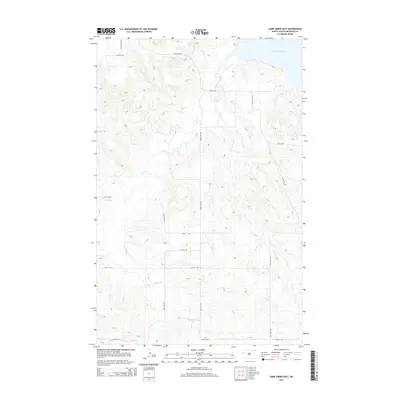 2014 Map of Camp Creek East, 2014 Print
