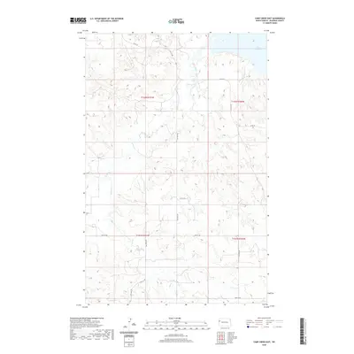 2020 Map of Camp Creek East, 2020 Print