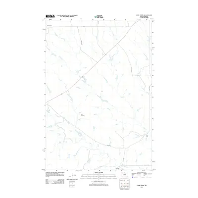 2012 Map of Camp Creek, 2012 Print