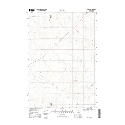 2015 Map of Camp Creek, 2015 Print