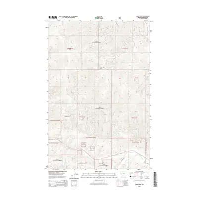 2014 Map of Camp Creek, 2014 Print