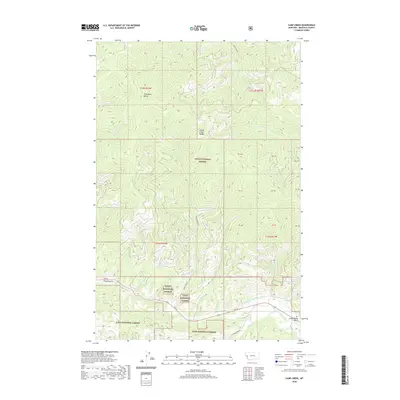 2020 Map of Camp Creek, 2020 Print