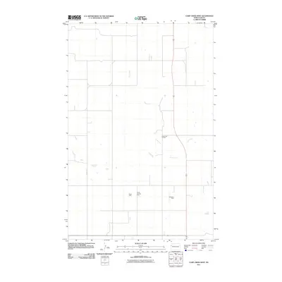 2011 Map of Camp Creek West, 2011 Print