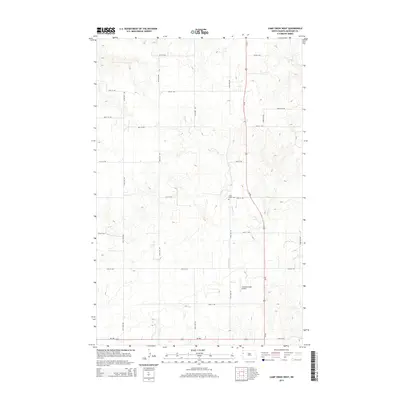 2014 Map of Camp Creek West, 2014 Print