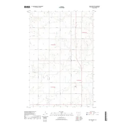 2017 Map of Camp Creek West, 2017 Print