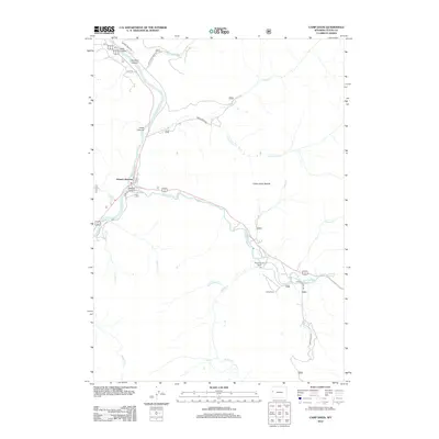 2012 Map of Camp Davis, 2012 Print