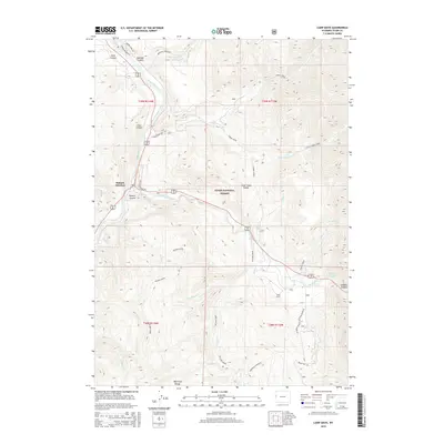 2015 Map of Camp Davis, 2015 Print