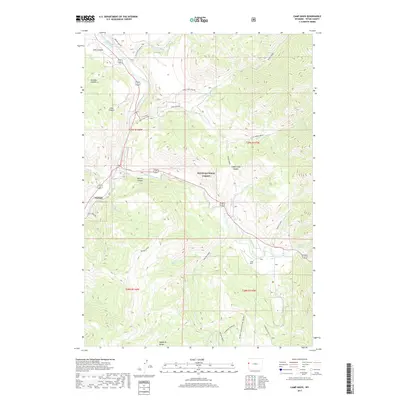 2017 Map of Camp Davis, 2017 Print