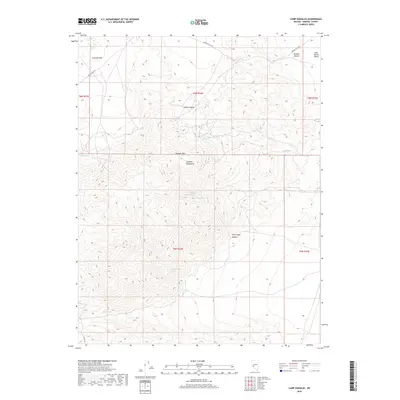 2018 Map of Camp Douglas, 2018 Print