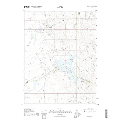 2018 Map of Camp Far West, 2018 Print