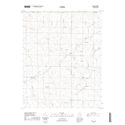 2020 Map of Camp, 2020 Print