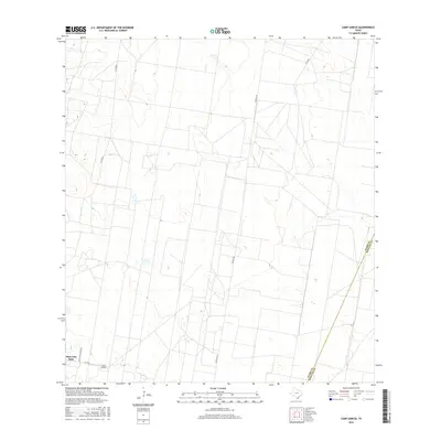 2016 Map of Camp Garcia, 2016 Print