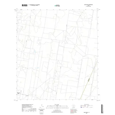 2019 Map of Camp Garcia, 2019 Print