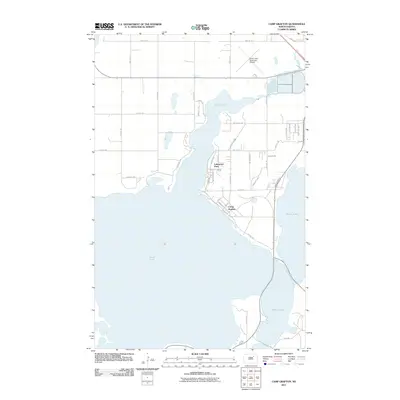 2011 Map of Camp Grafton, 2011 Print