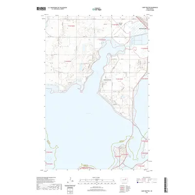 2020 Map of Camp Grafton, 2020 Print