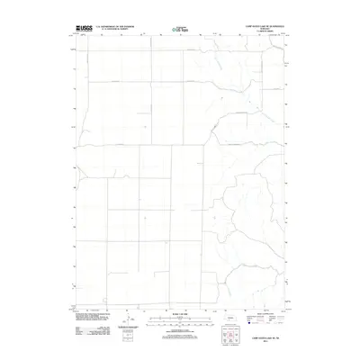 2011 Map of Camp Hayes Lake NE, 2011 Print