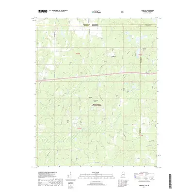 2018 Map of Camp Hill, 2018 Print