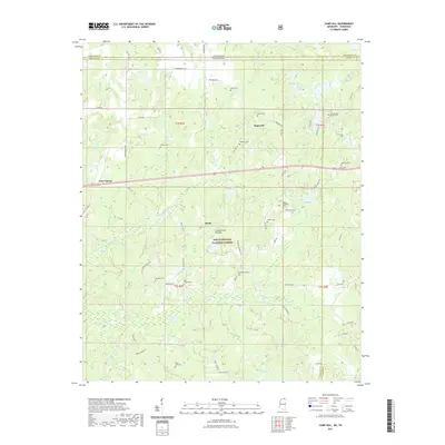 2021 Map of Camp Hill, 2021 Print