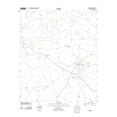2011 Map of Camp Hill, 2011 Print