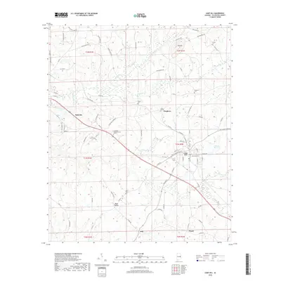 2018 Map of Camp Hill, 2018 Print