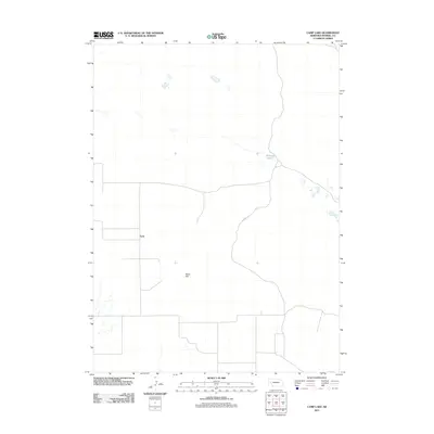 2011 Map of Camp Lake, 2011 Print