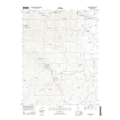 2015 Map of Camp Meeker, 2015 Print