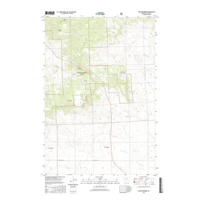 2017 Map of Camp Needmore, 2017 Print