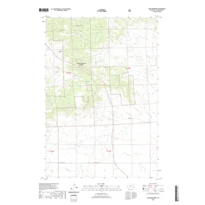 2020 Map of Camp Needmore, 2020 Print