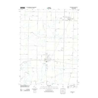 2012 Map of Camp Point, 2012 Print