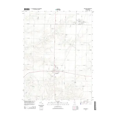 2015 Map of Camp Point, 2015 Print