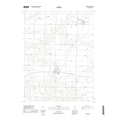 2018 Map of Camp Point, 2018 Print