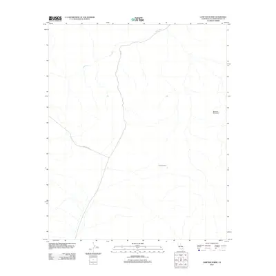 2012 Map of Camp Rock Mine, 2012 Print