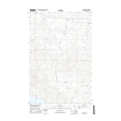 2017 Map of Camp Seven, 2017 Print