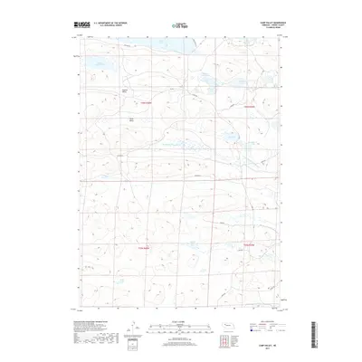 2017 Map of Camp Valley, 2017 Print