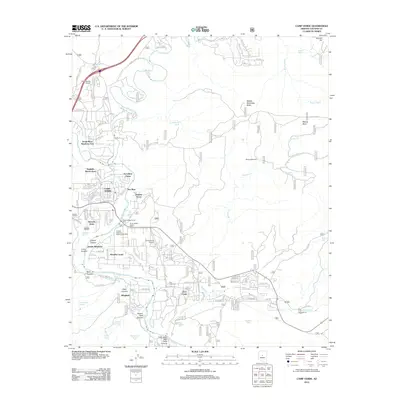 2012 Map of Camp Verde, 2012 Print