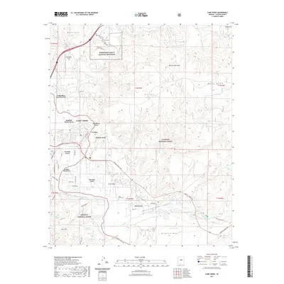 2021 Map of Camp Verde, 2021 Print