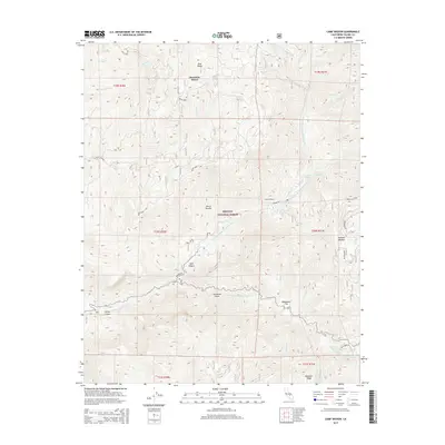 2015 Map of Camp Wishon, 2015 Print