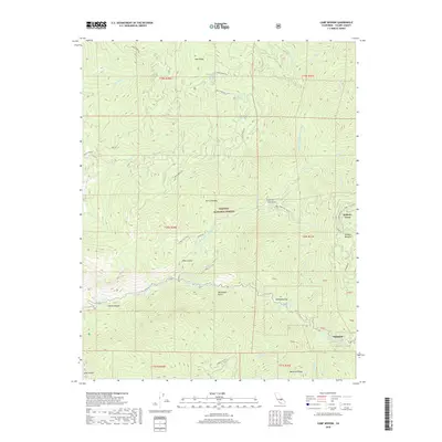 2018 Map of Camp Wishon, 2018 Print