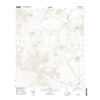 2016 Map of Camp Wood, 2016 Print