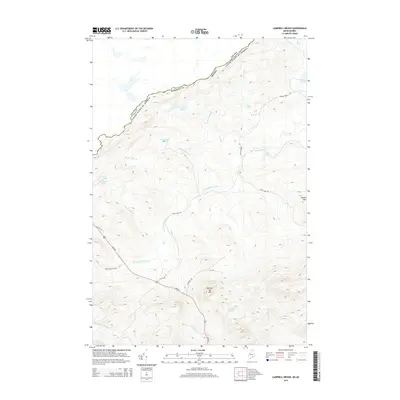 2014 Map of Campbell Brook, 2014 Print