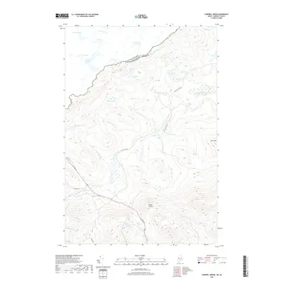 2018 Map of Campbell Brook, 2018 Print