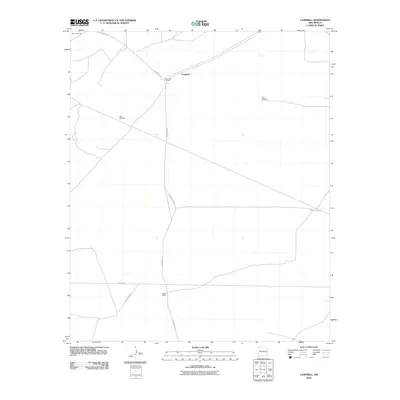 2010 Map of Campbell, 2010 Print