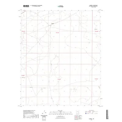 2023 Map of Campbell, 2023 Print