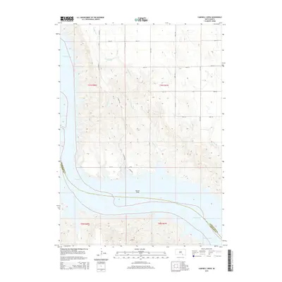 2015 Map of Campbell Creek, 2015 Print