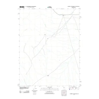 2011 Map of Campbell Creek Ranch, 2011 Print