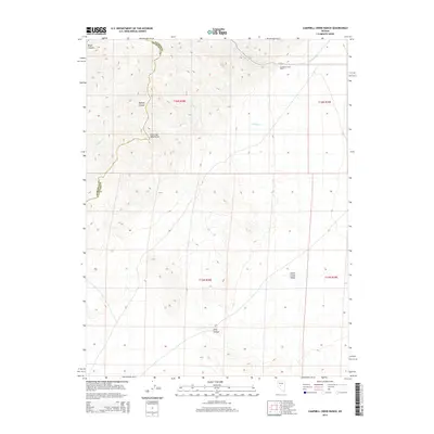 2015 Map of Campbell Creek Ranch, 2015 Print