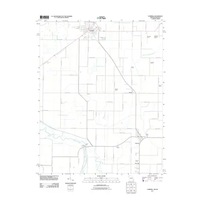 2011 Map of Campbell, 2011 Print